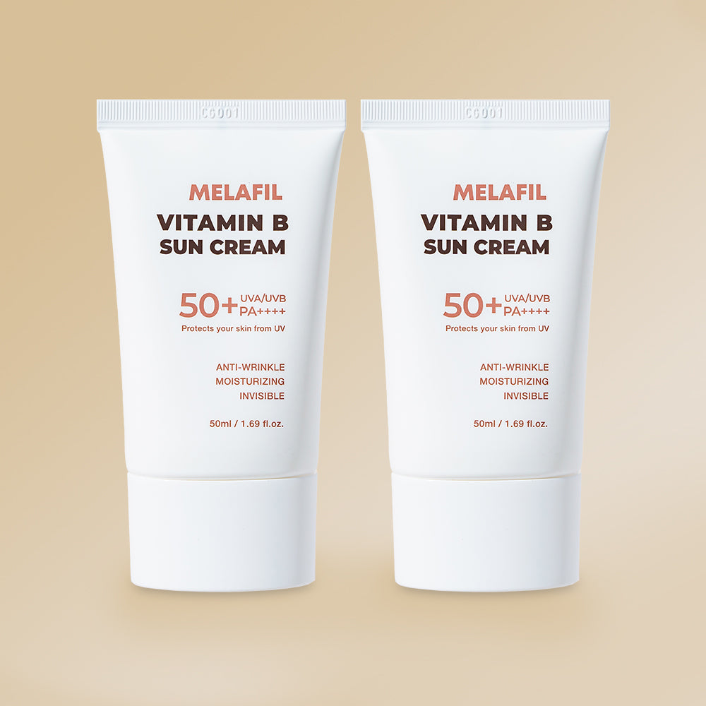 日焼け止め ビタミンB配合 サンクリーム　SPF50 PA++++ 2個セット