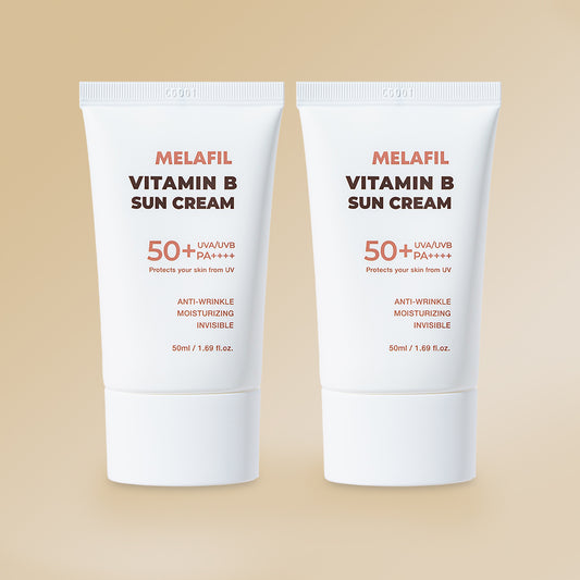 日焼け止め ビタミンB配合 サンクリーム　SPF50 PA++++ 2個セット